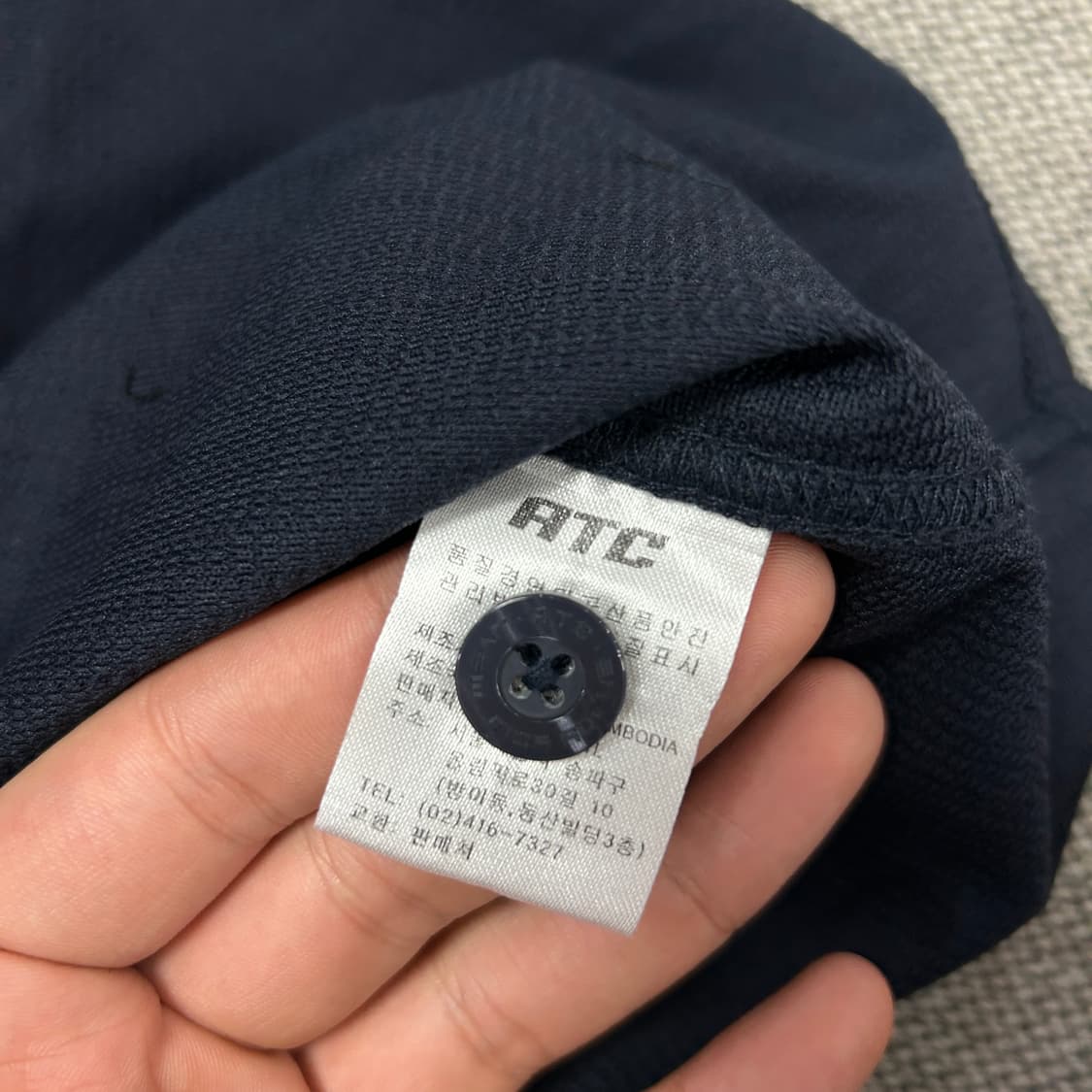 롯데자이언츠 이대호 네이비 원정 유니폼(XS) 상품이미지5