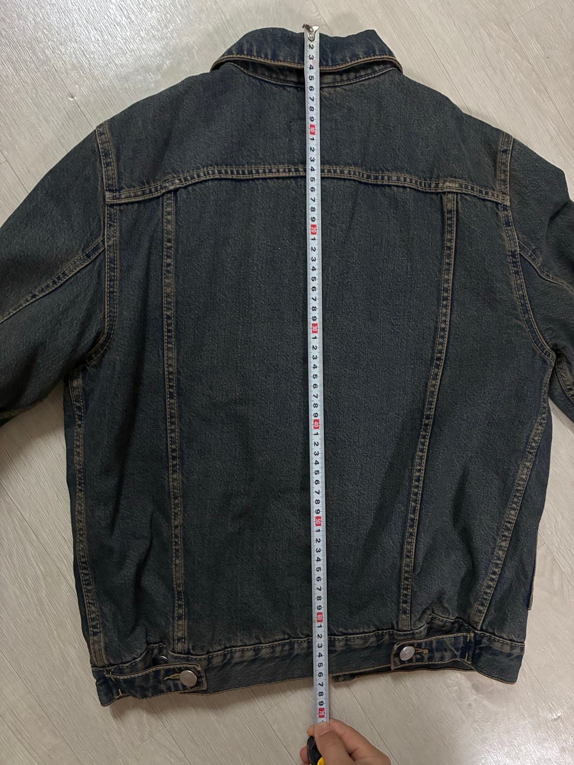 자라 빈티지스타일 데님 자켓 상품이미지5