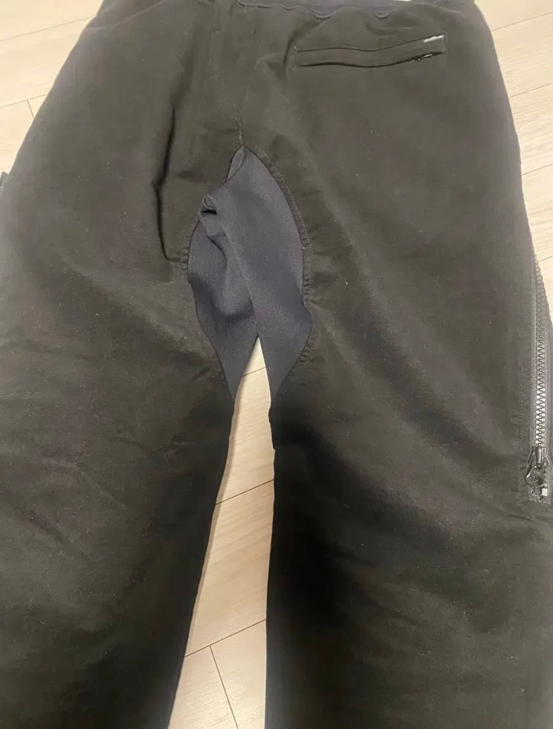 쉐도우프로젝트 블랙패치 지퍼조거팬츠 상품이미지7