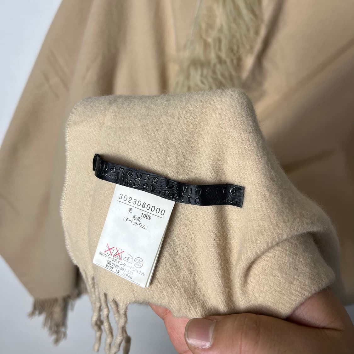 [Abahouse Devinette] 아바하우스 퍼 머플러 케이프 상품이미지5