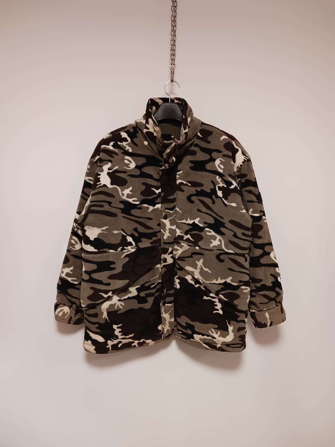 남성 카모 플리스 상품이미지1