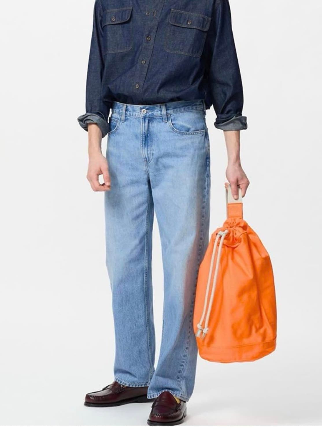 [jw앤더슨]유니클로 jw 앤더슨 데님팬츠_일본공홈제품 (28size) 상품이미지1