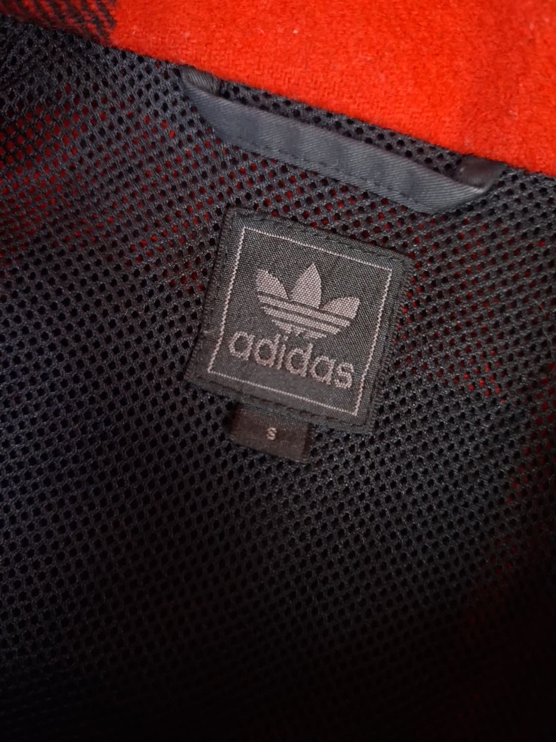 새제품급 오리지날  아디다스 버팔로체크 봄버자켓 상품이미지6