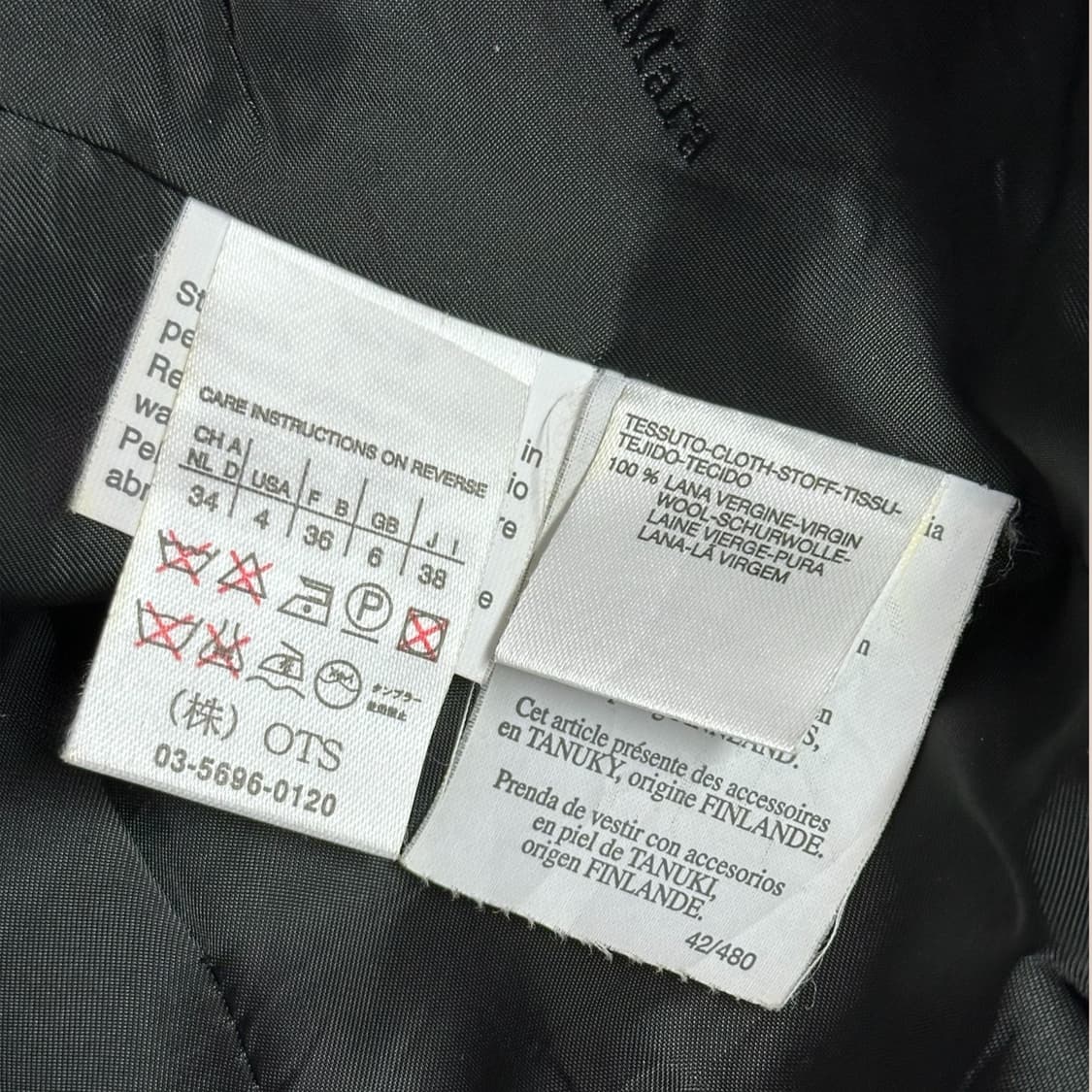 막스마라 라나 버진울 100% 싱글코트 상품이미지4