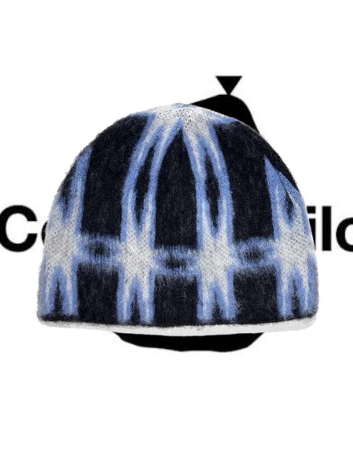 Cost per Kilo Star Checked Angora Beanie 상품이미지1