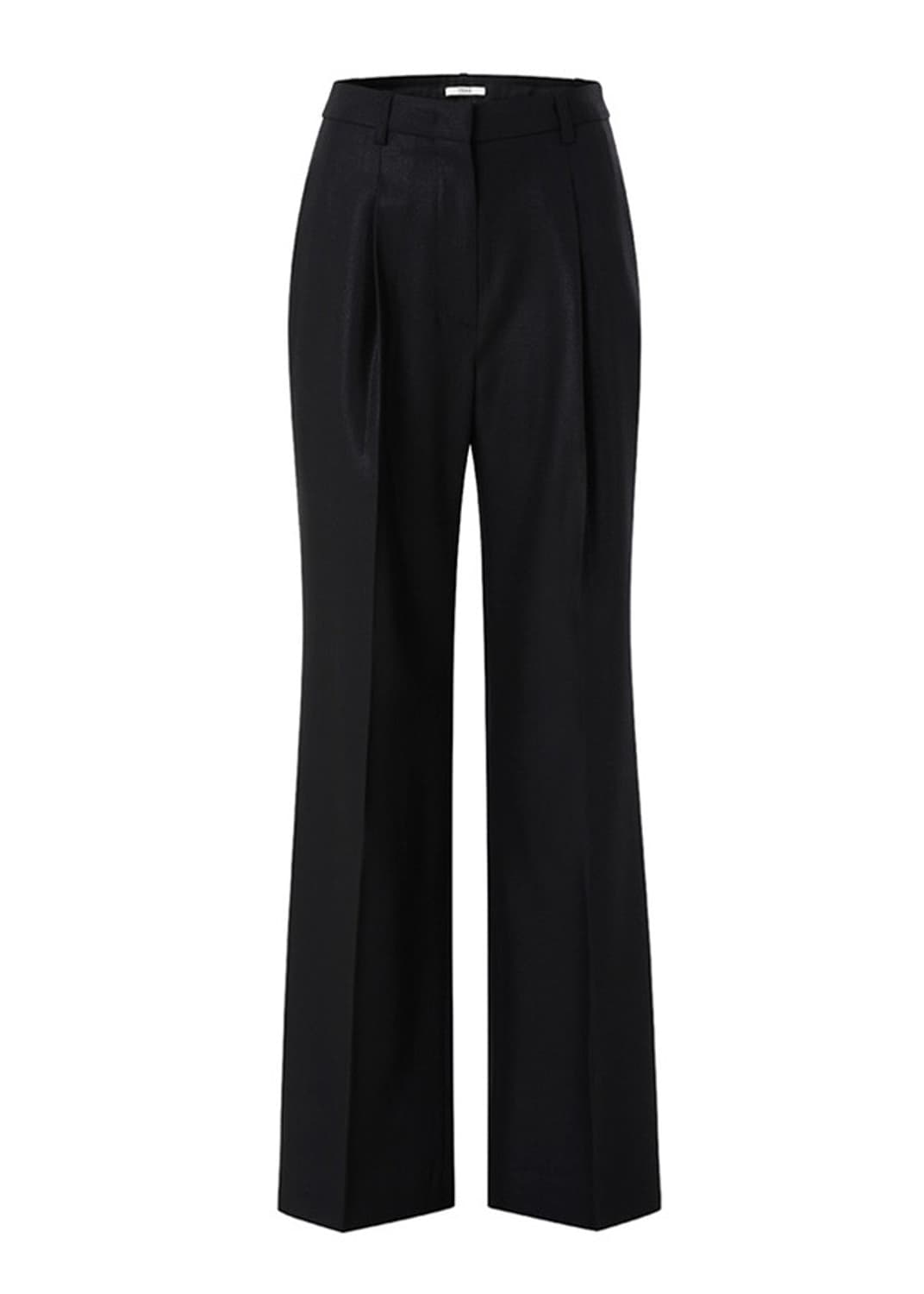 티크 SLEEK BLACK WIDE TUCK-PANTS 상품이미지2