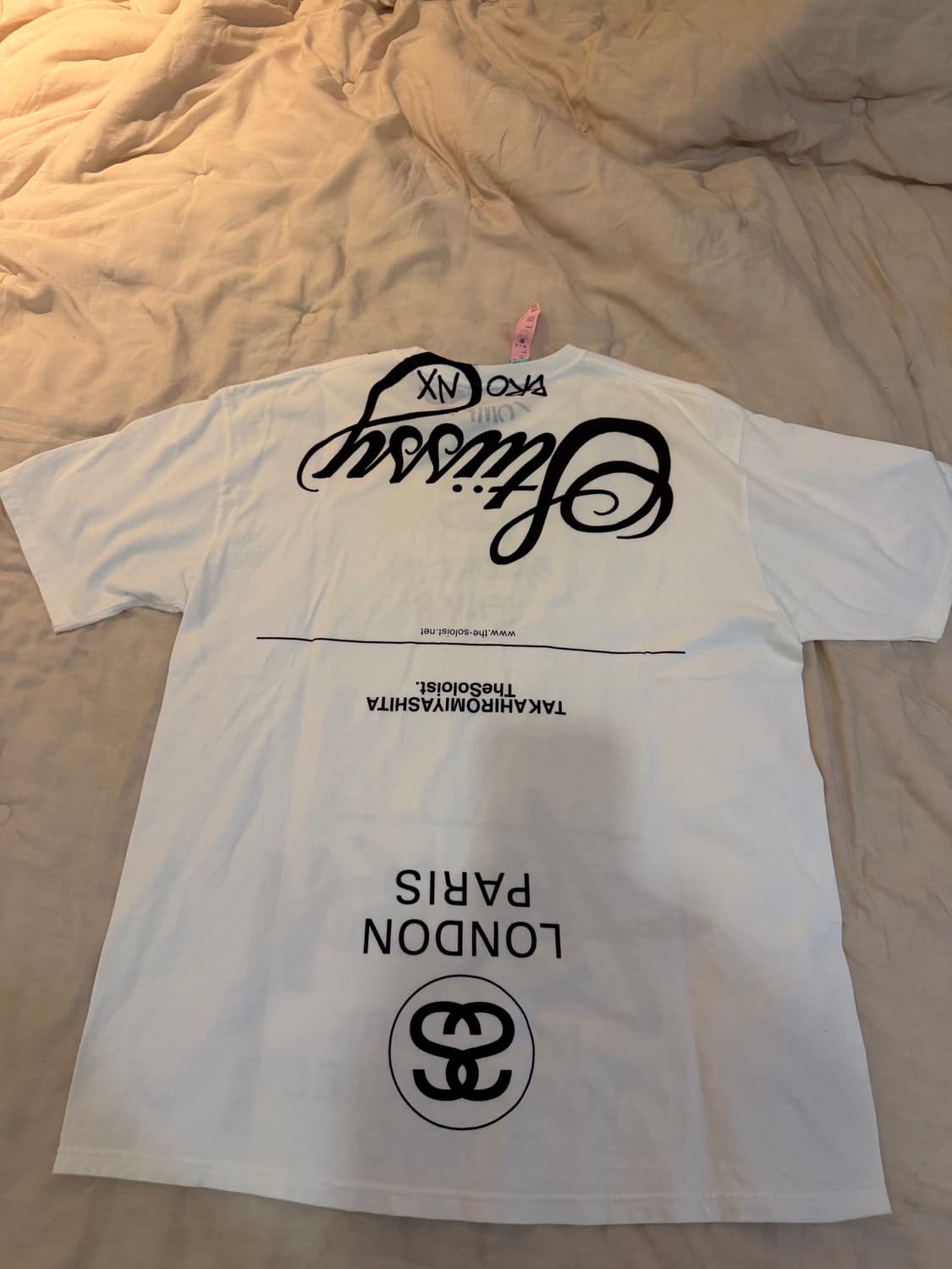 (XL)스투시 솔로이스트 월드투어 반팔티셔츠 상품이미지3