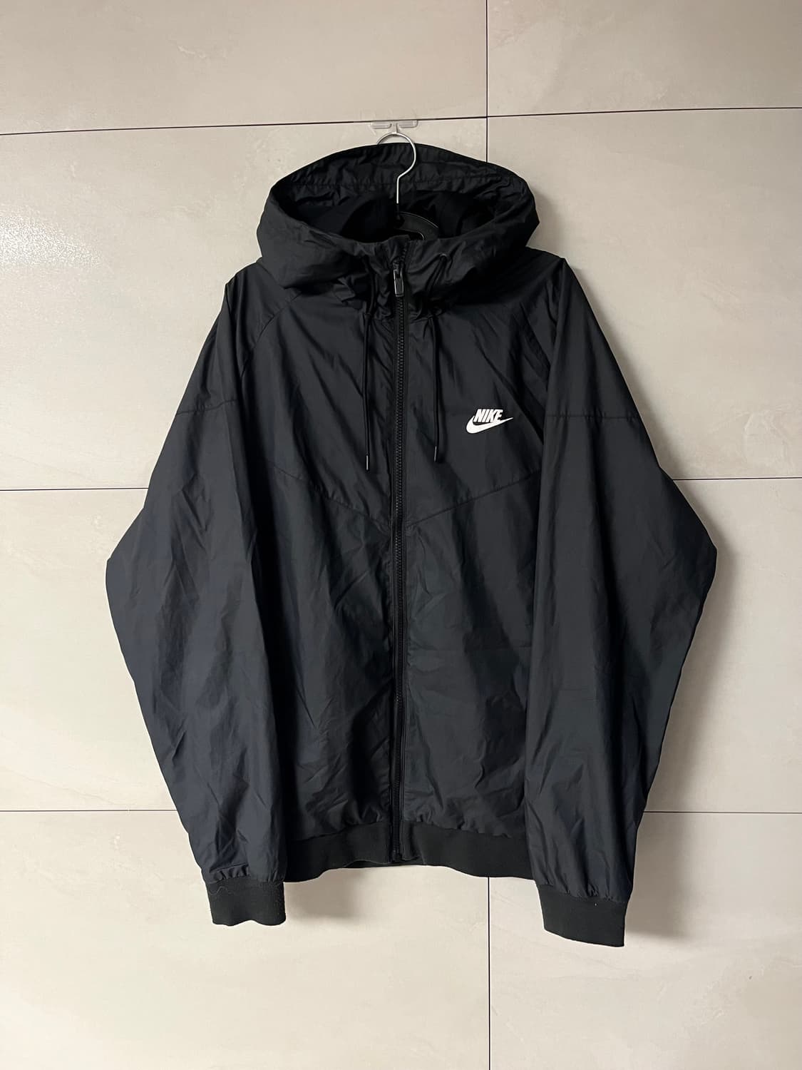 (2XL) 나이키 윈드러너 우븐 바람막이 블랙 상품이미지3