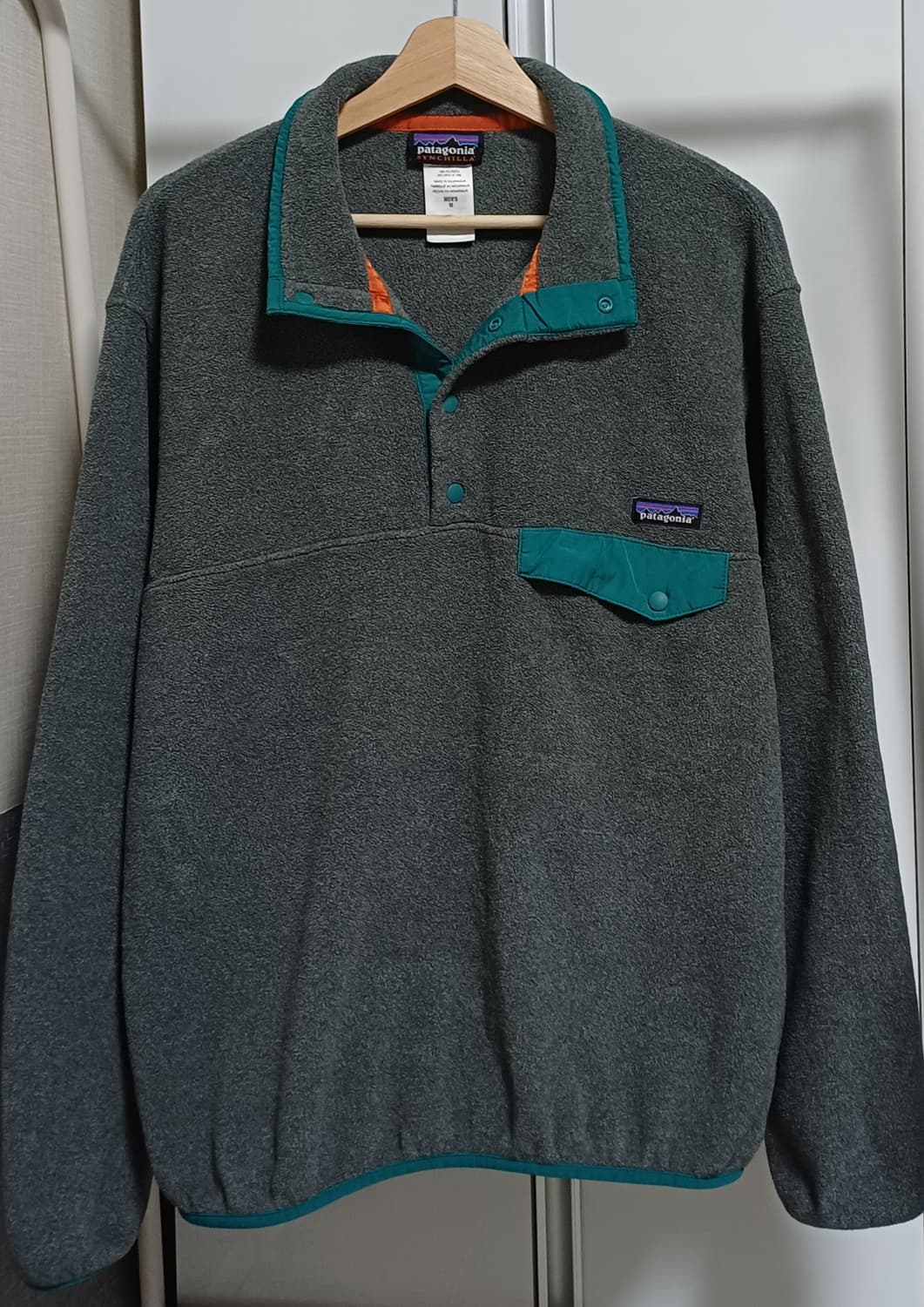 [M] 파타고니아 신칠라 스냅티 - 샤이아라보프 니켈 / 리젠 그린 상품이미지1