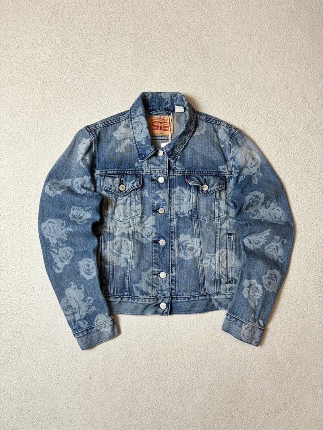 리바이스 00's 플로랄 데님 트러커 자켓 PN7953 상품이미지1