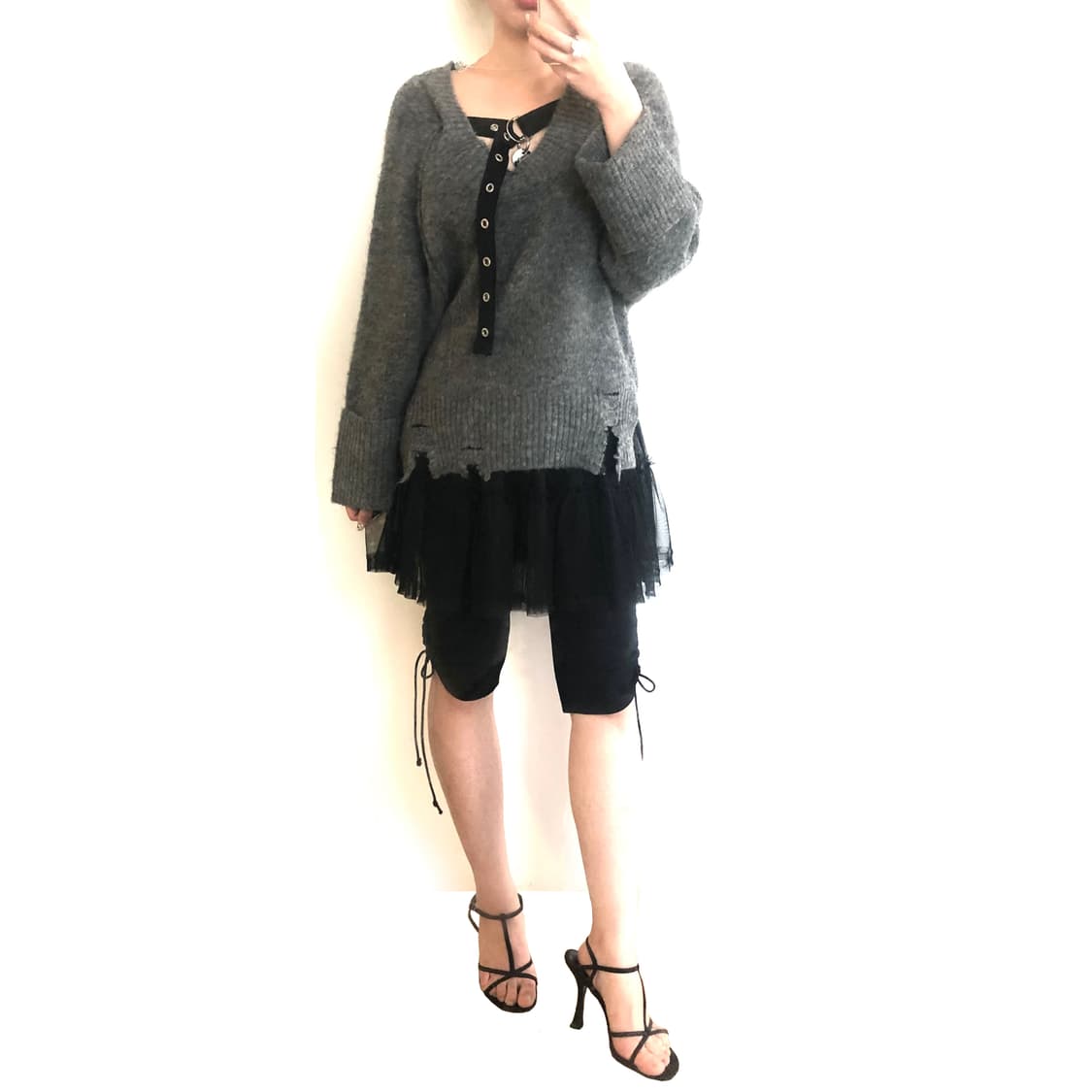 DIESEL 디젤 초커 알파카 스웨터 상품이미지3