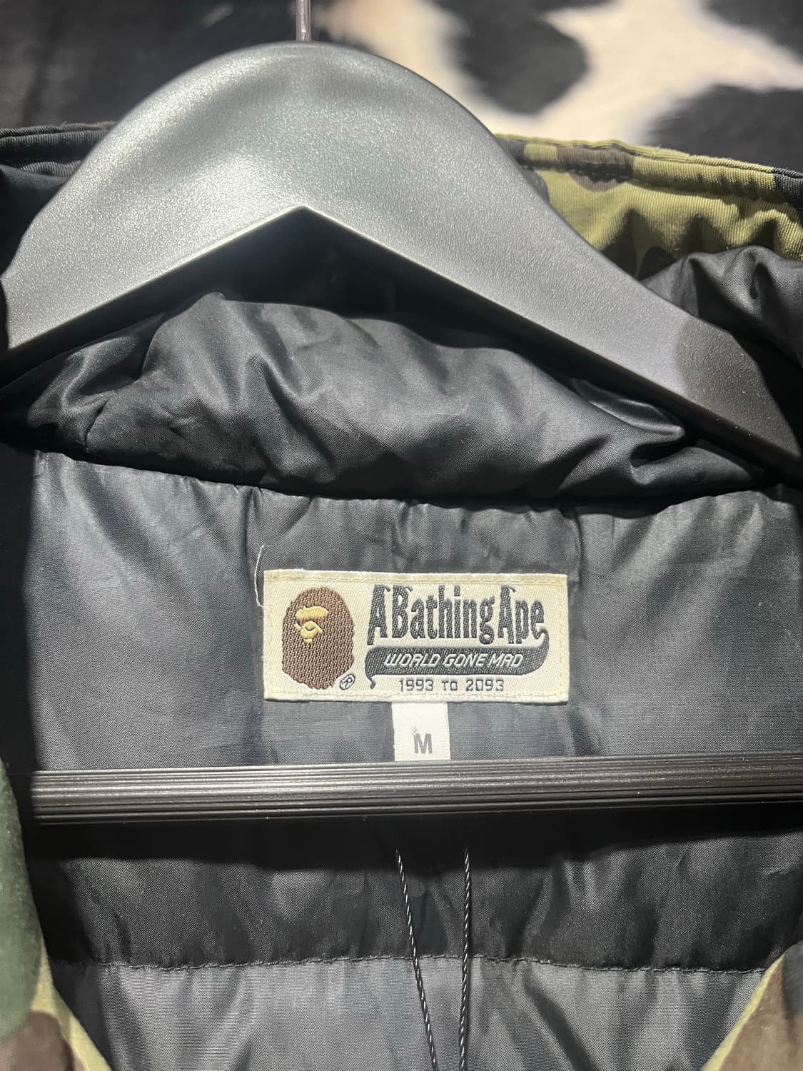 베이프 카모 패딩 상품이미지4