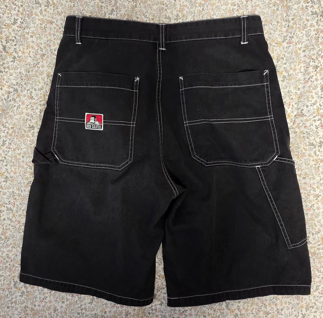 벤 데이비스 버뮤다 팬츠 블랙 칼라 32 (L) 반바지 상품이미지4