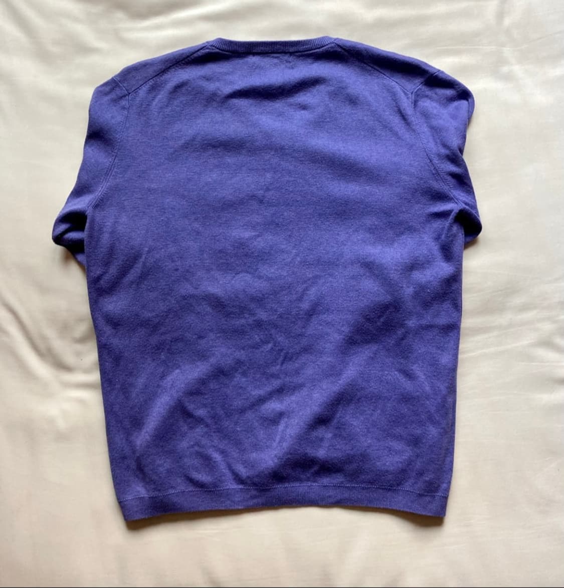 CK purple v-neck knit 상품이미지2