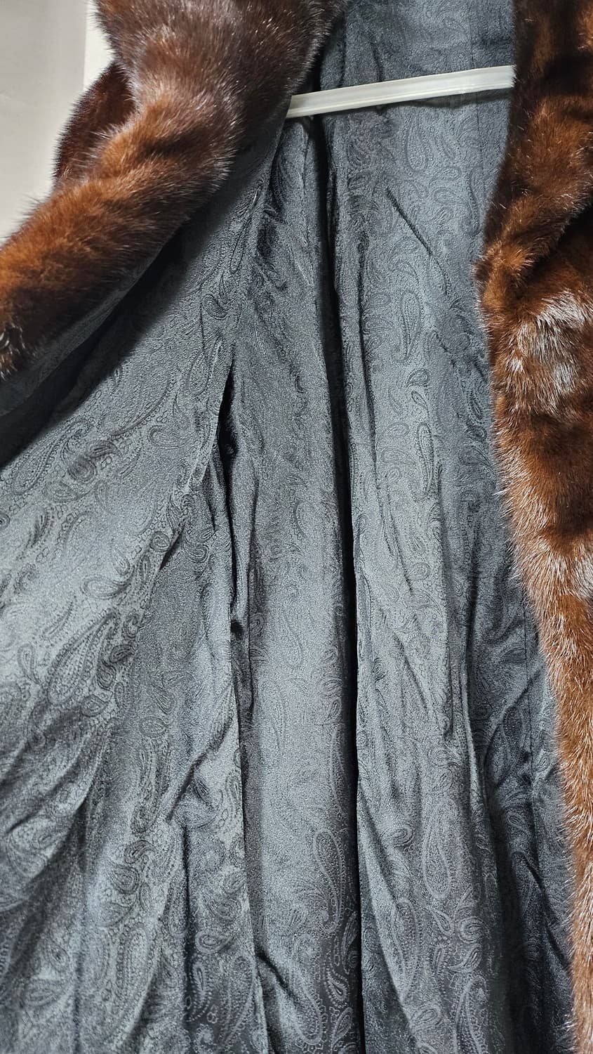 통밍크 롱코트 77 상품이미지3