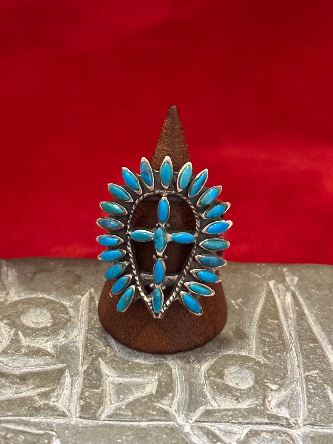 Blue Turquoise Marquise Cluster Teardrop 상품이미지1