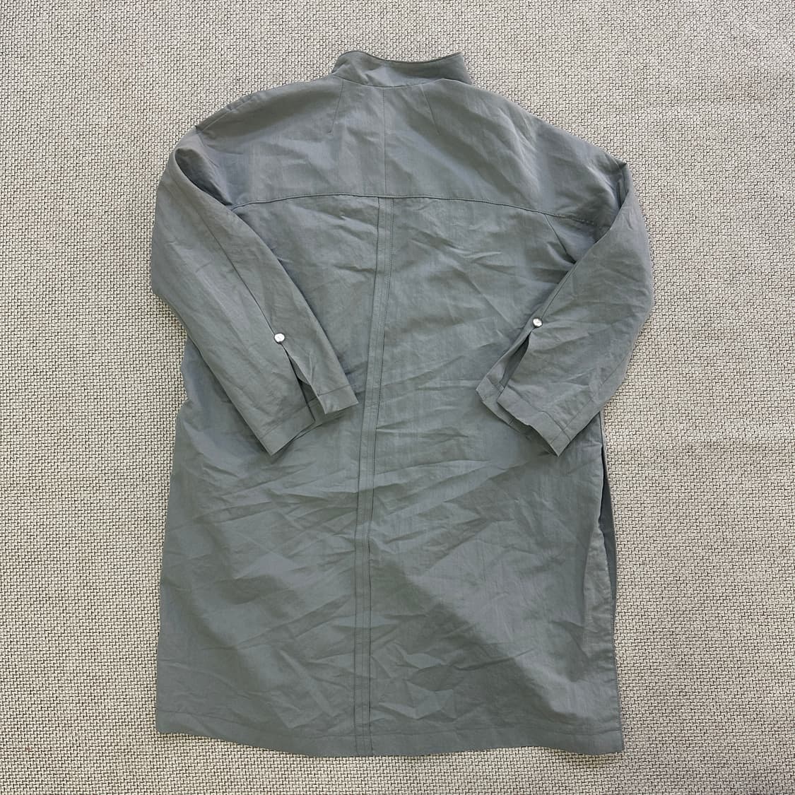 82-94-160 보브 그레이 트렌치 코트 0417D 상품이미지4