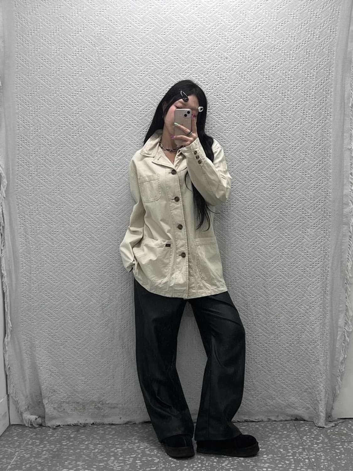 폴로 랄프로렌 진스 베이직 하프코트 맥코트 자켓 L C07012 상품이미지2