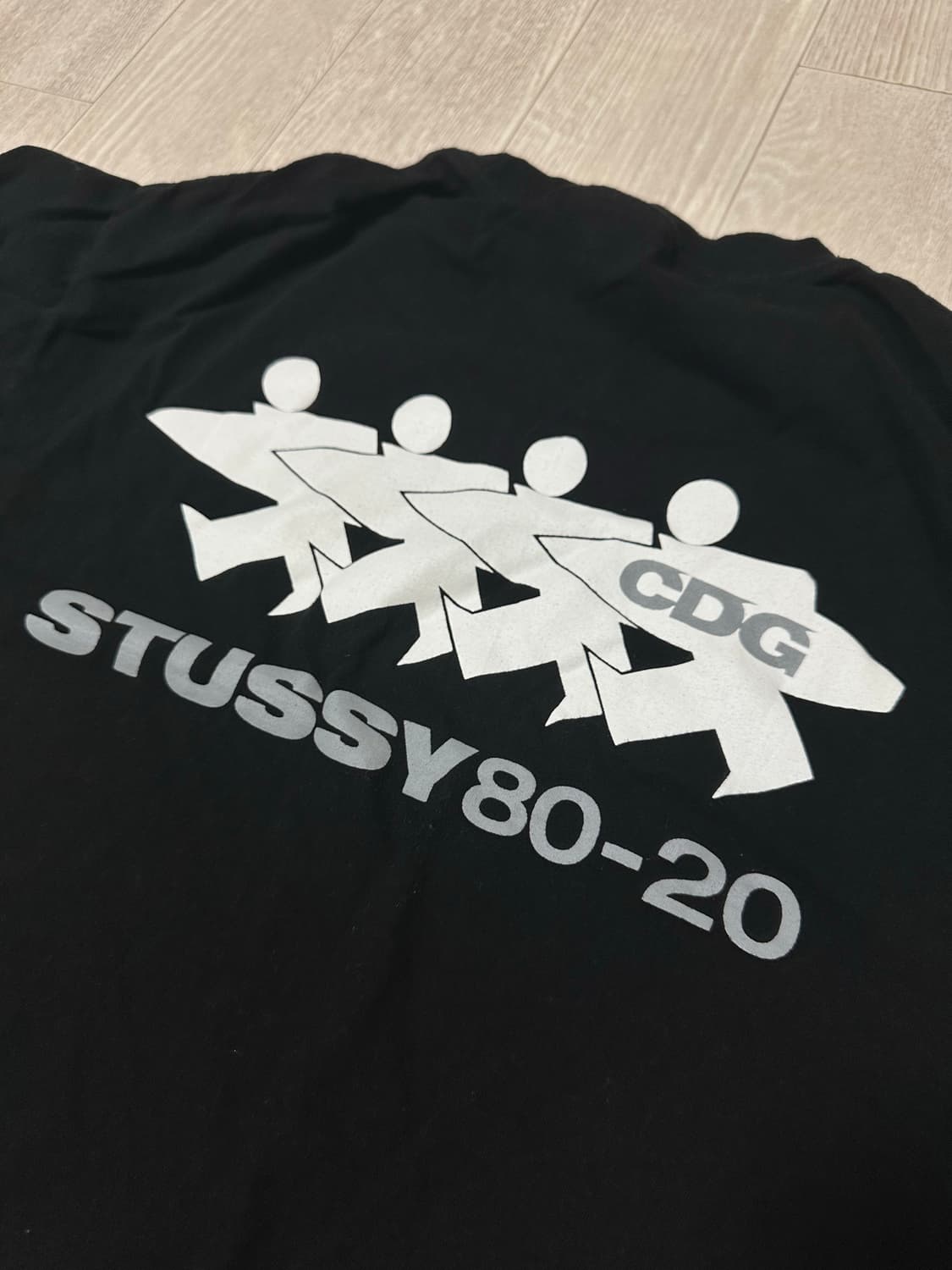 스투시 CDG 서퍼맨 반팔 티셔츠 상품이미지4