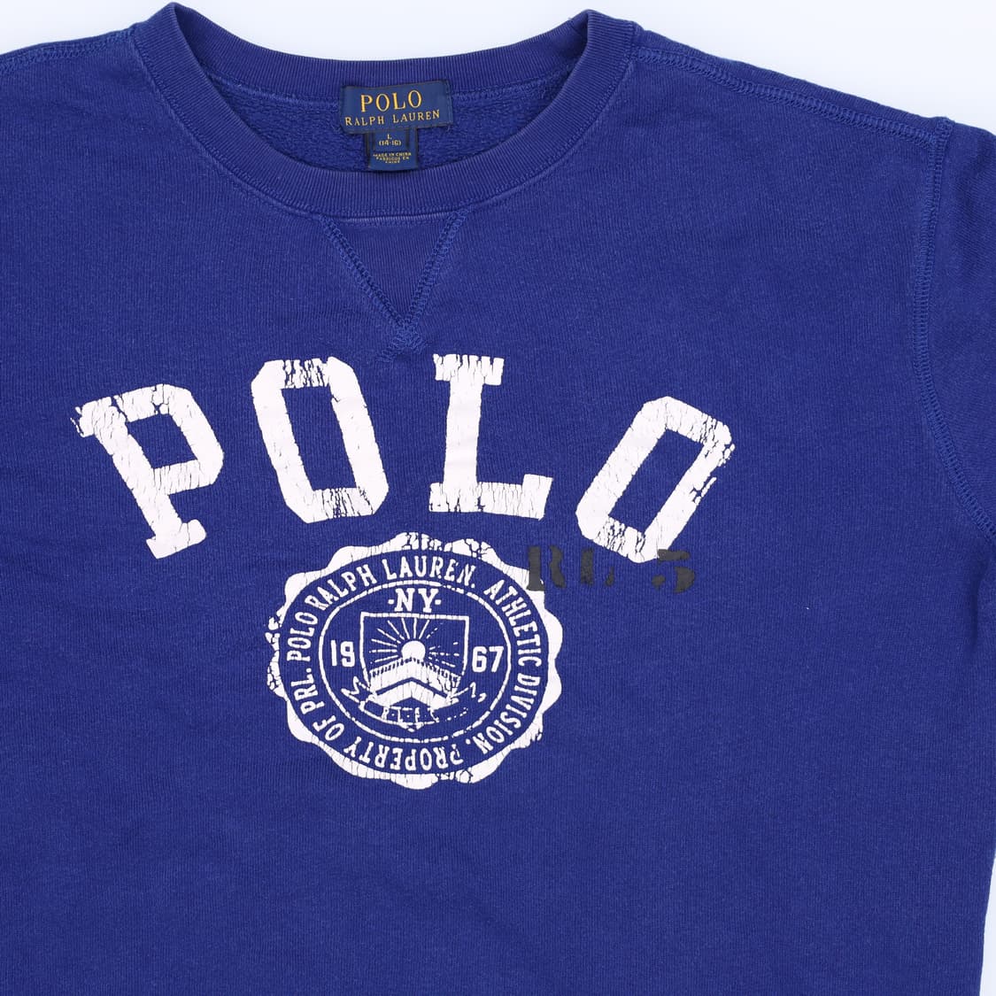 [L(14-16)] 폴로 키즈여성 맨투맨티셔츠 1217H1 상품이미지3