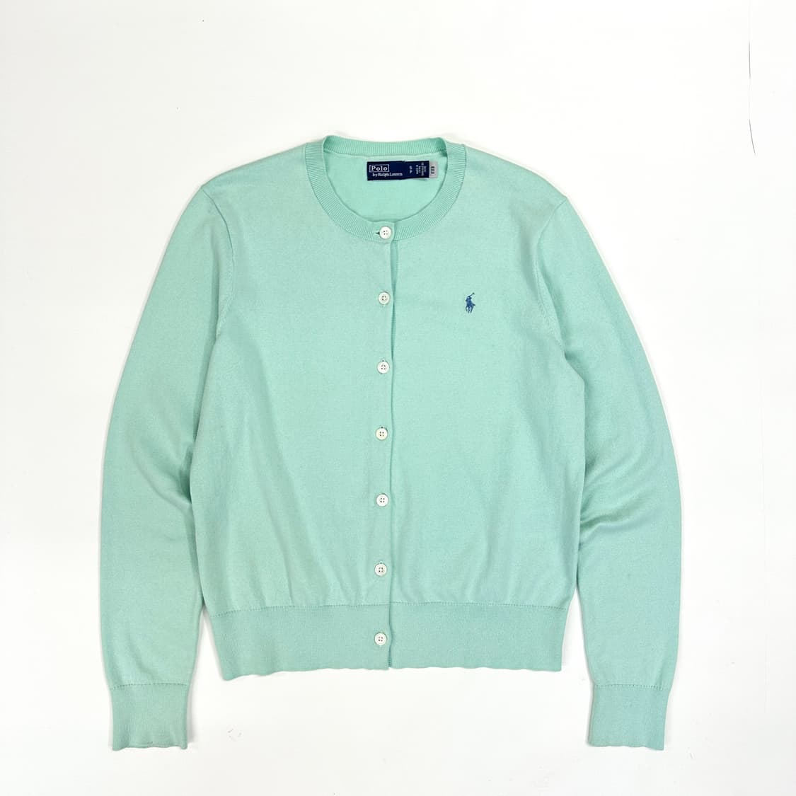 신판)polo  폴로 파스텔민트 가디건 상품이미지3