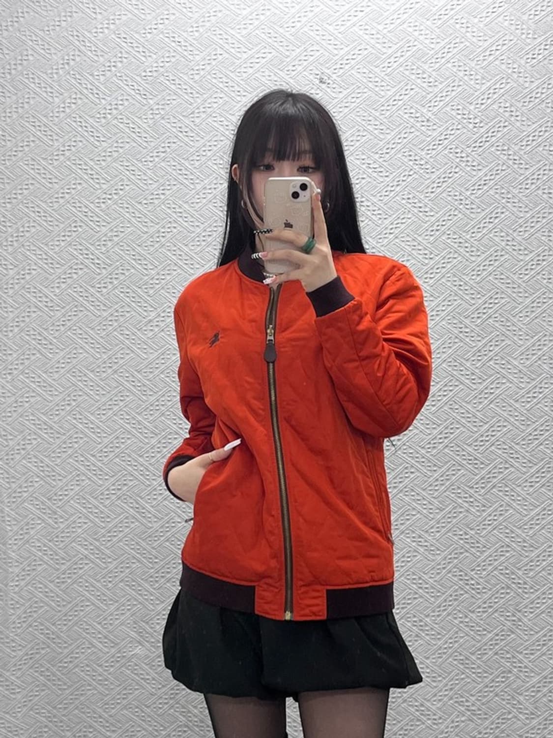 버버리 올드스쿨 레트로 리버시블 블루종 자켓 50 C10709 상품이미지1