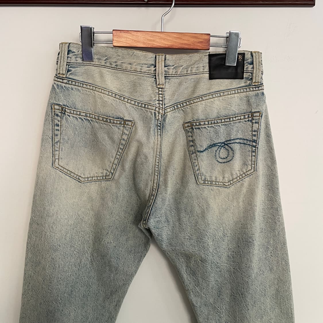 R13 알써틴 워싱 데님 팬츠 상품이미지5