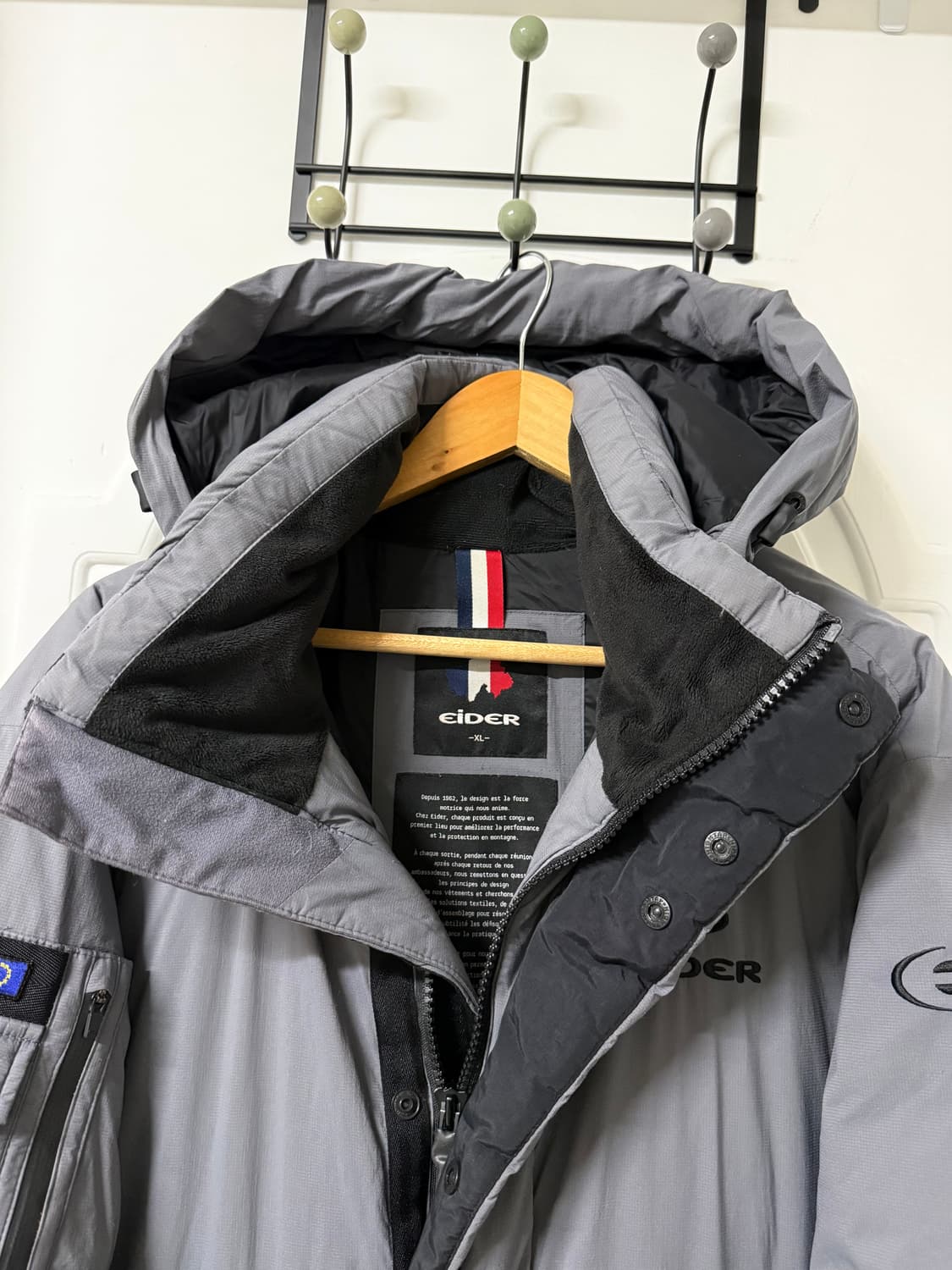 105사이즈 남성 아이더 구스다운 패딩 스투키 플렉스 상품이미지4