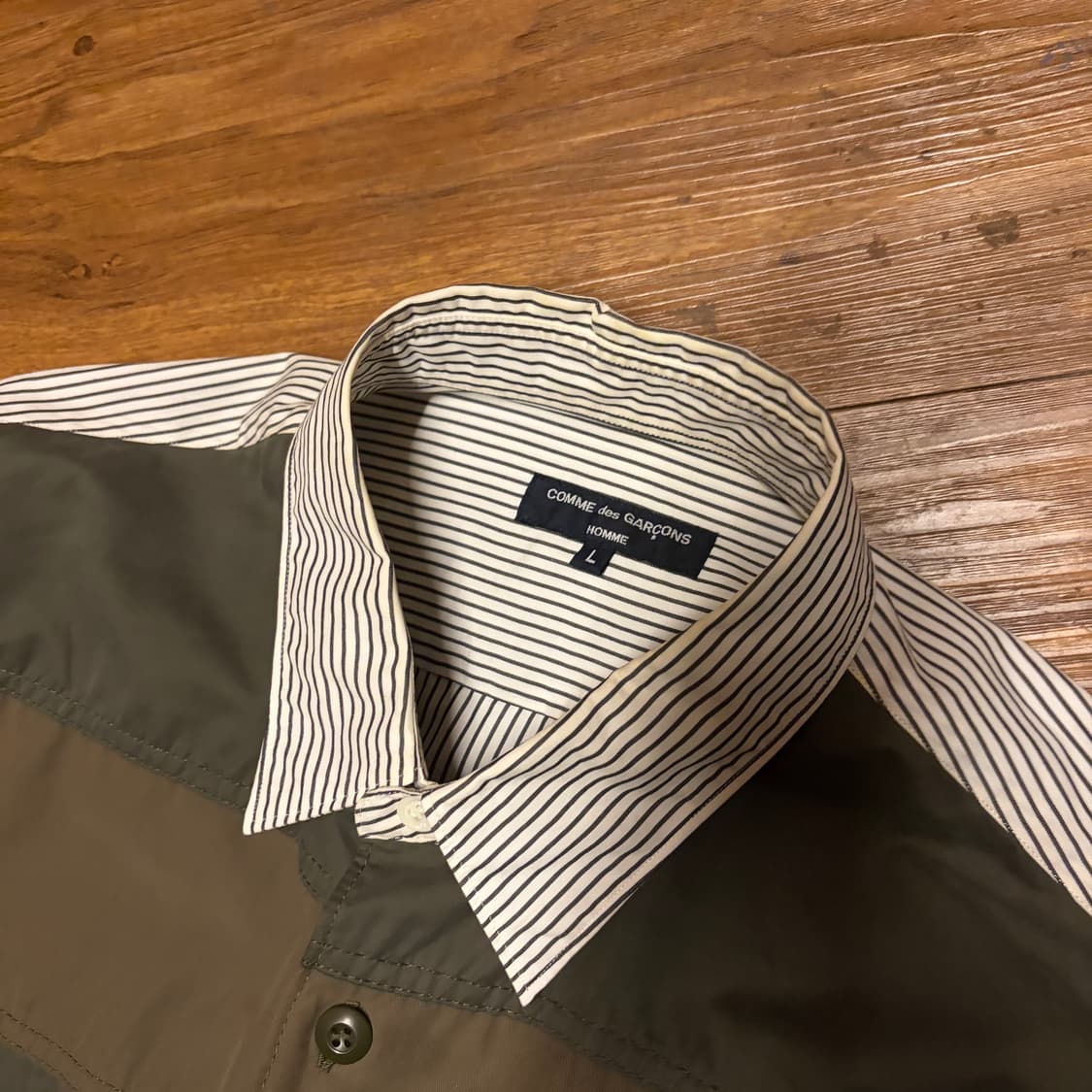 COMME DES GARCONS MILITARY DOCKING SHIRT 상품이미지4