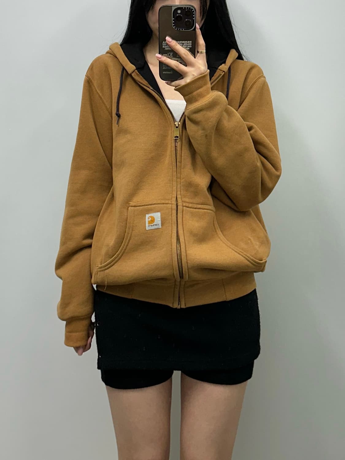 칼하트 된장 써멀 후드집업 상품이미지1