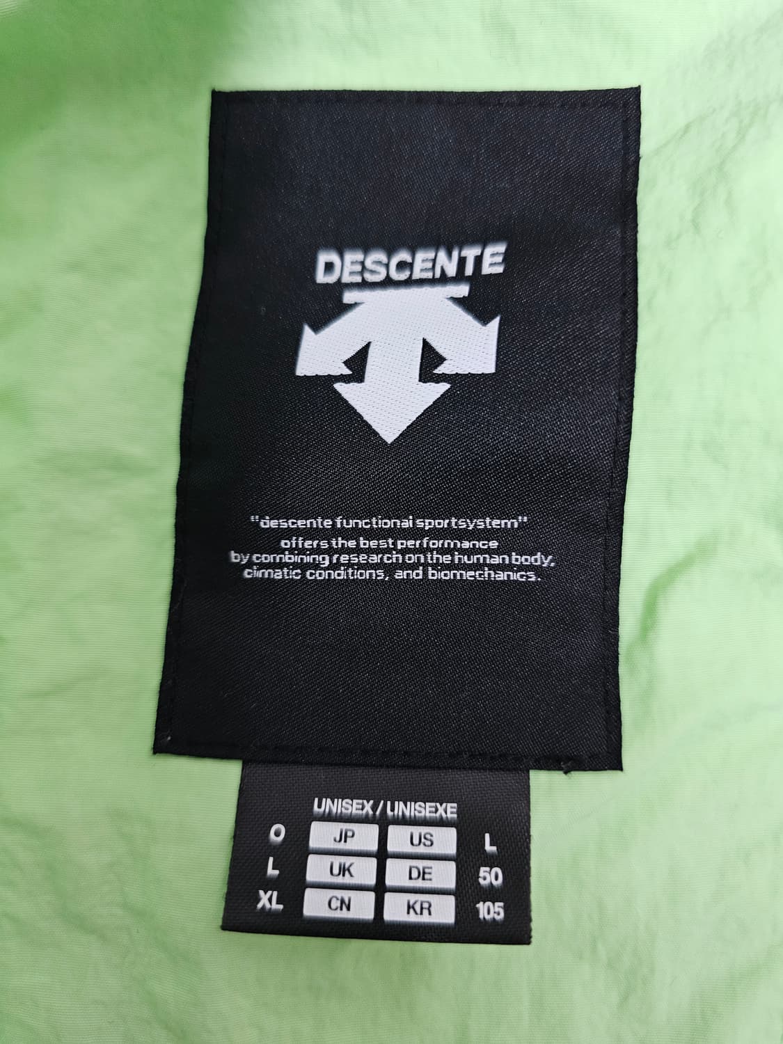 데상트 아노락 XL 상품이미지3