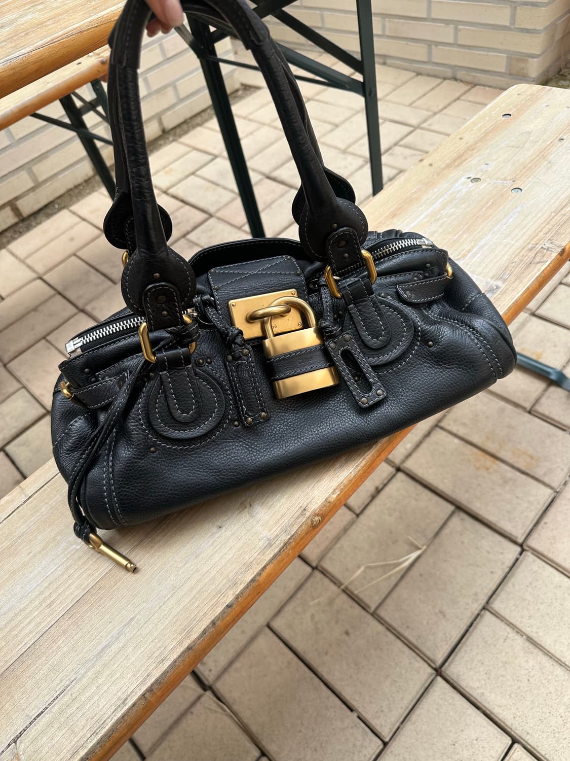 [A+ 정품] 끌로에 패딩턴백 블랙 상품이미지5