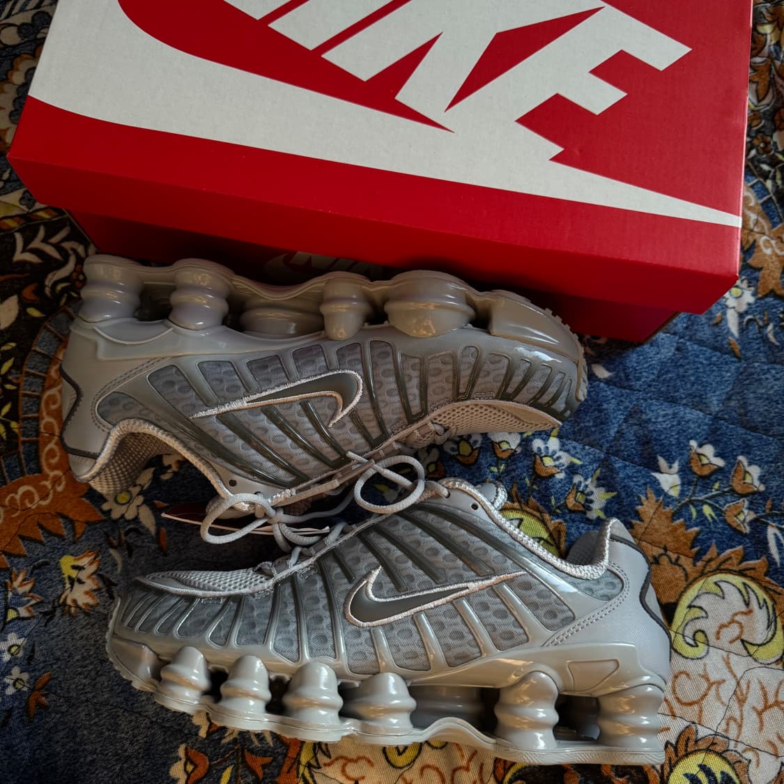 Nike 나이키 샥스 TL 울프 그레이 아이언 그레이 250 풀박 상품이미지1