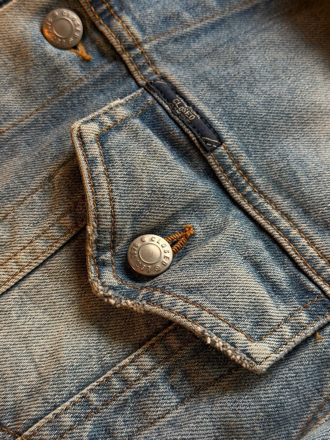 CLOSED 데님 트러커 자켓 100 상품이미지8