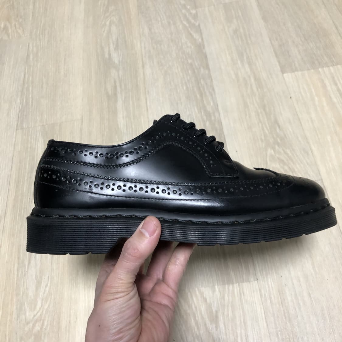 (250) 닥터마틴 Dr.,martens 3989 모노 윙팁 스무스 블랙 상품이미지6