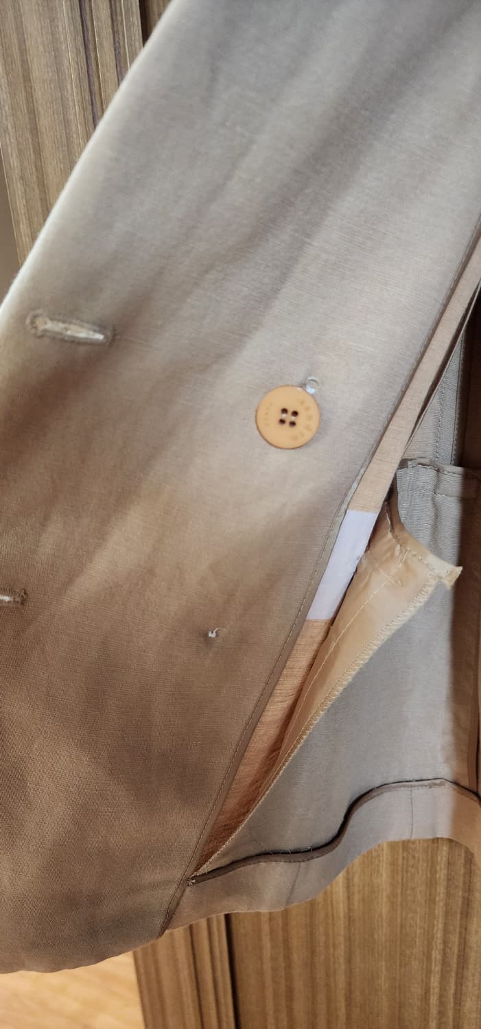 산드로 더블 베이지 자켓 55-66 상품이미지3