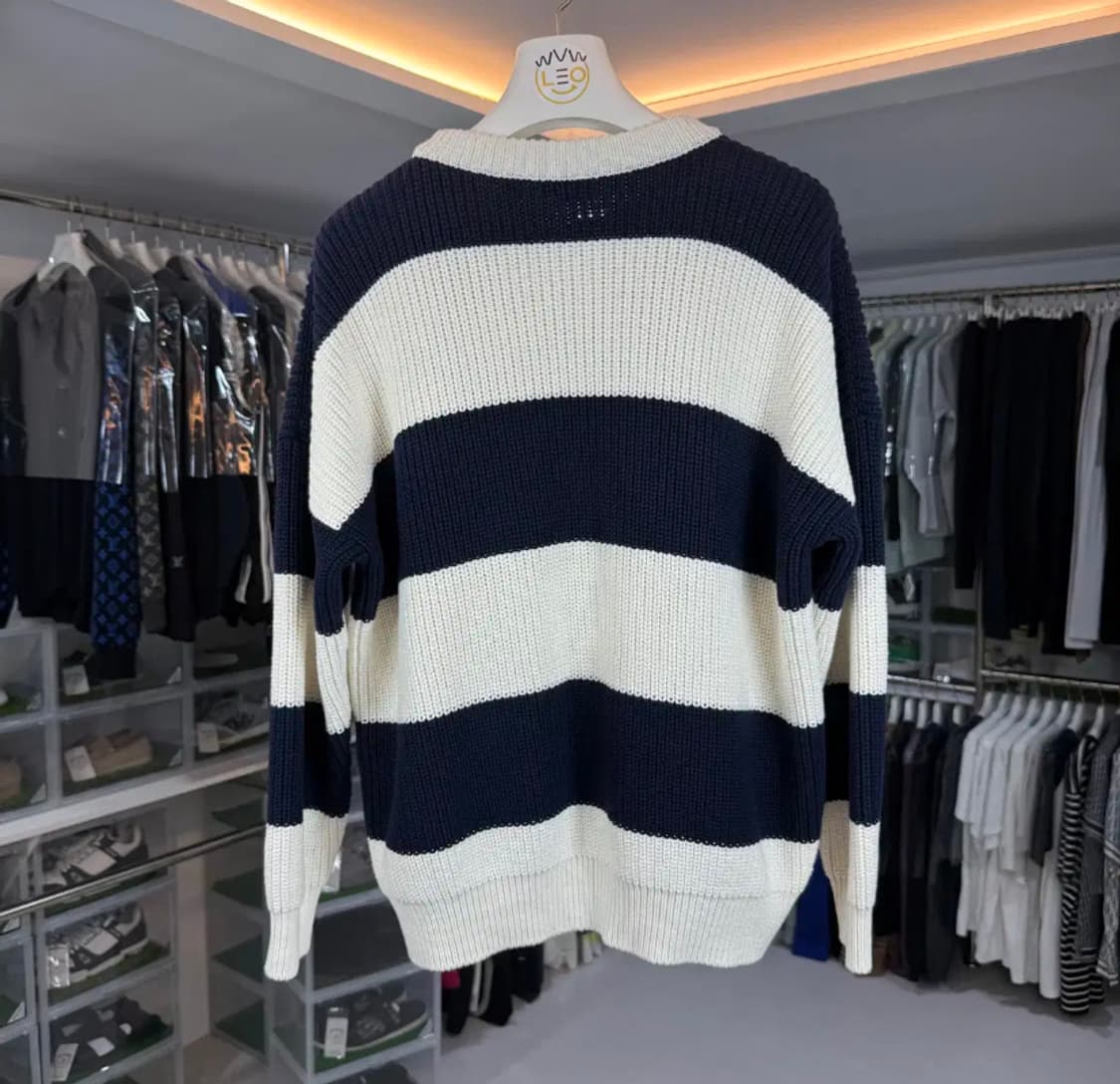 [정품] CELINE 스트라이프 아이보리 니트 S 상품이미지3