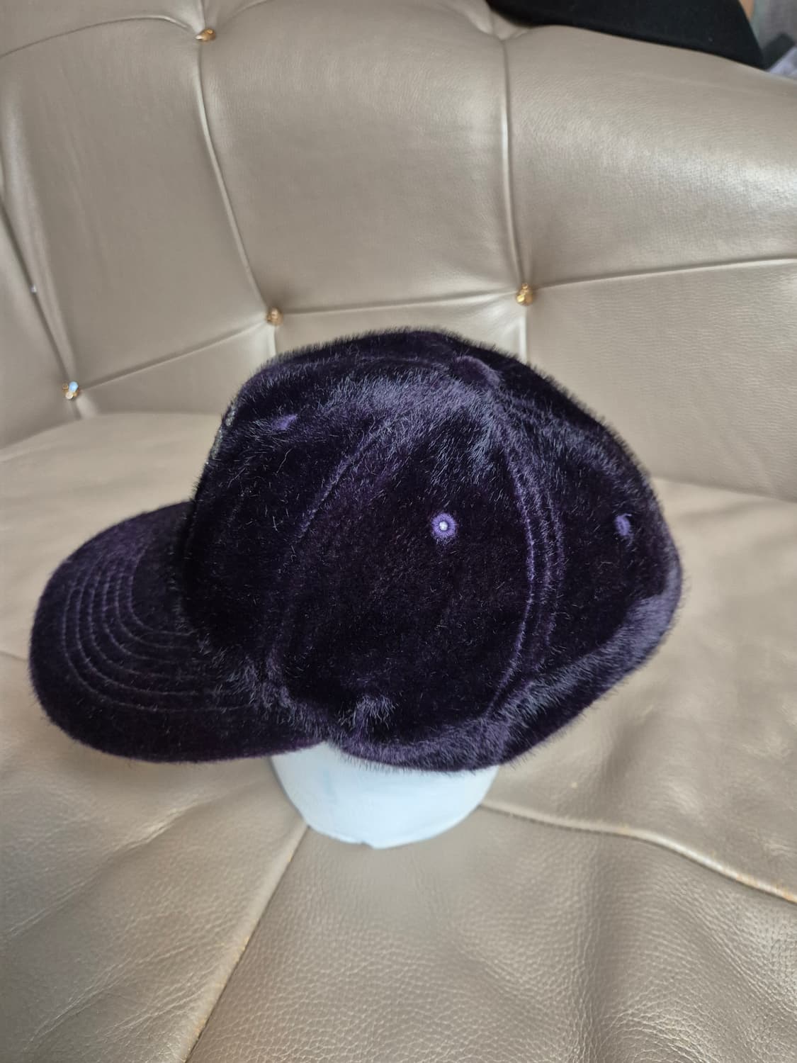 MLB 샌프란시스코 쟈이언츠  인조털 모자 여자 프리 상품이미지2