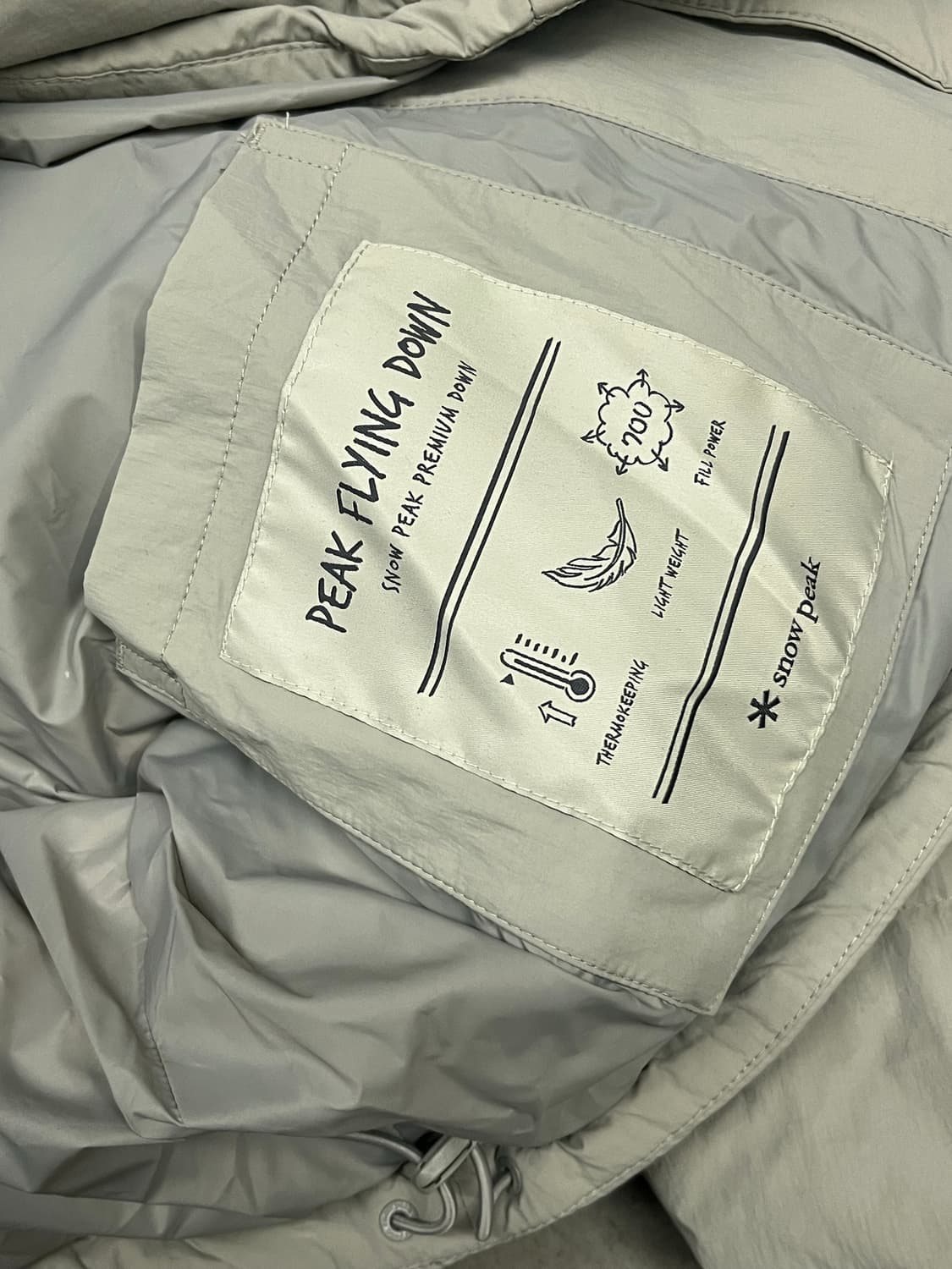스노우피크 패딩 110 상품이미지5