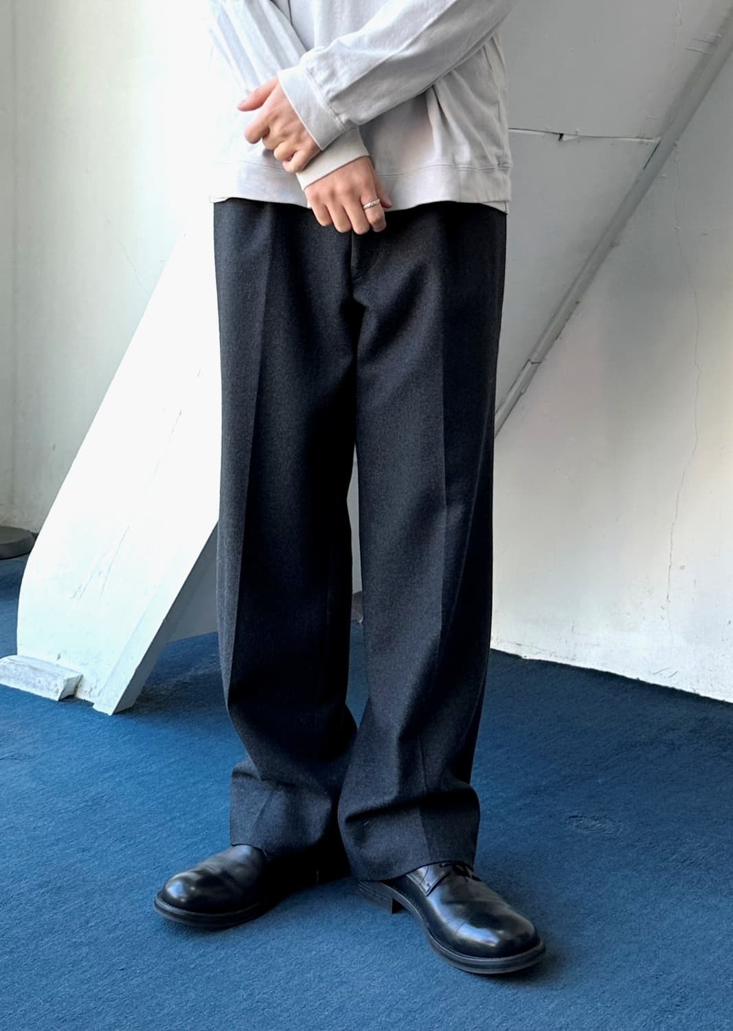 2 pleats wool flannel slacks 상품이미지9