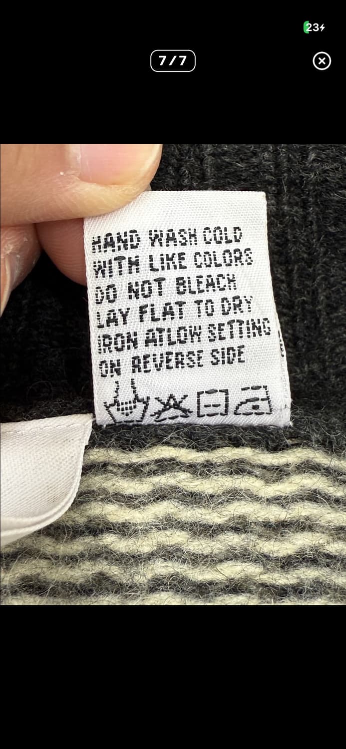 아르마니 익스체인지 울 니트집업 상품이미지7