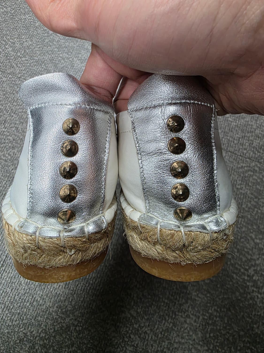 [새제품] 카이웍스(KYE) 자수 에스파듀 슬립온 235 상품이미지7