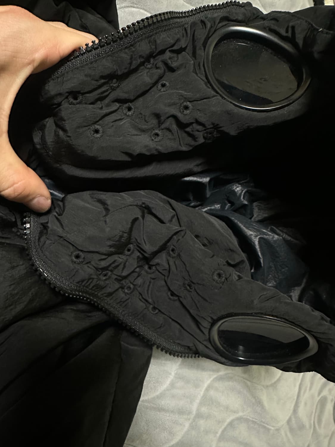 cp company 고글 렌즈포켓 패딩 100 상품이미지5