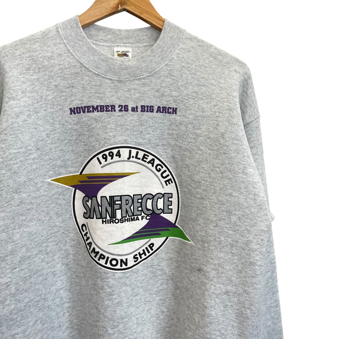 90s 프룻오브더룸 스웻셔츠 made in USA 상품이미지4