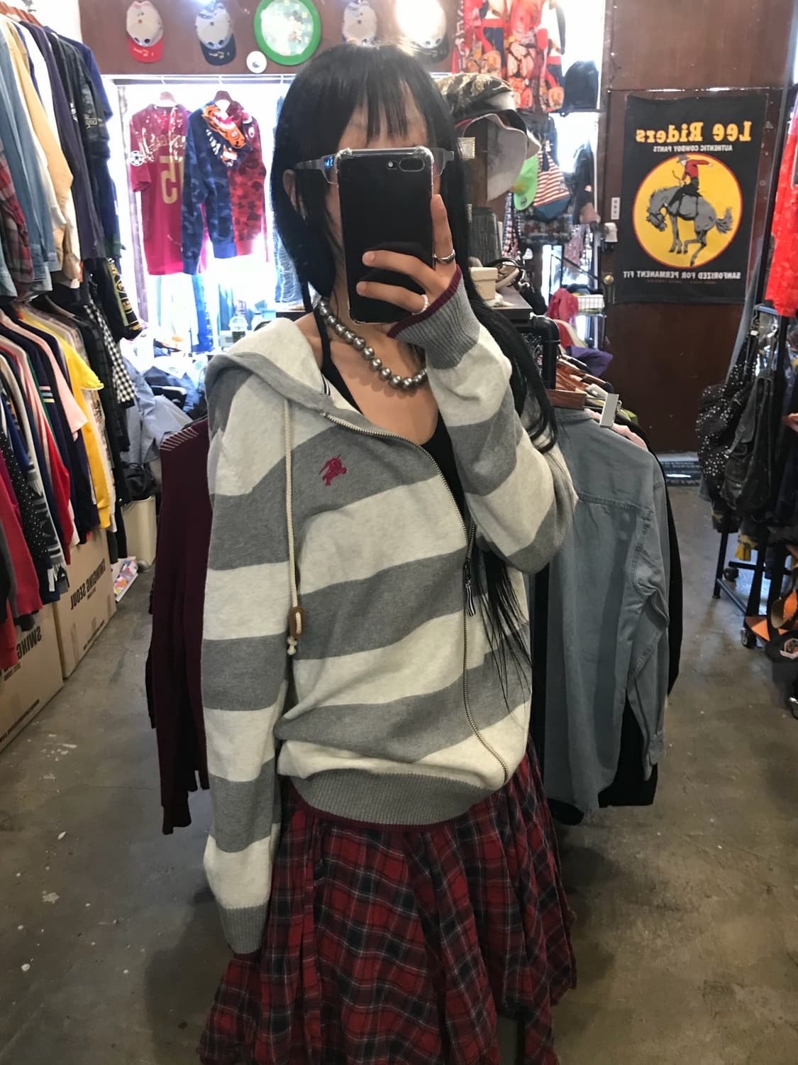 버버리 스트라이프 후드 집업 상품이미지7