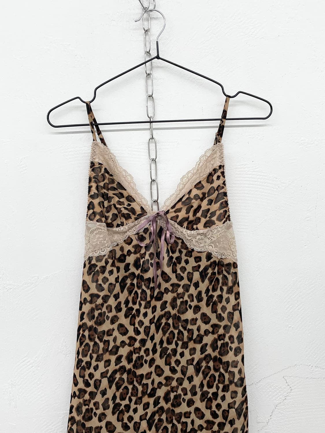 에블린 갸루 호피 슬립 상품이미지5