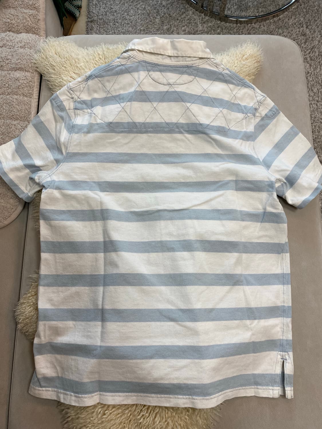 폴로 랄프로렌 반팔 럭비티 카라티 커스텀핏 XL 상품이미지5