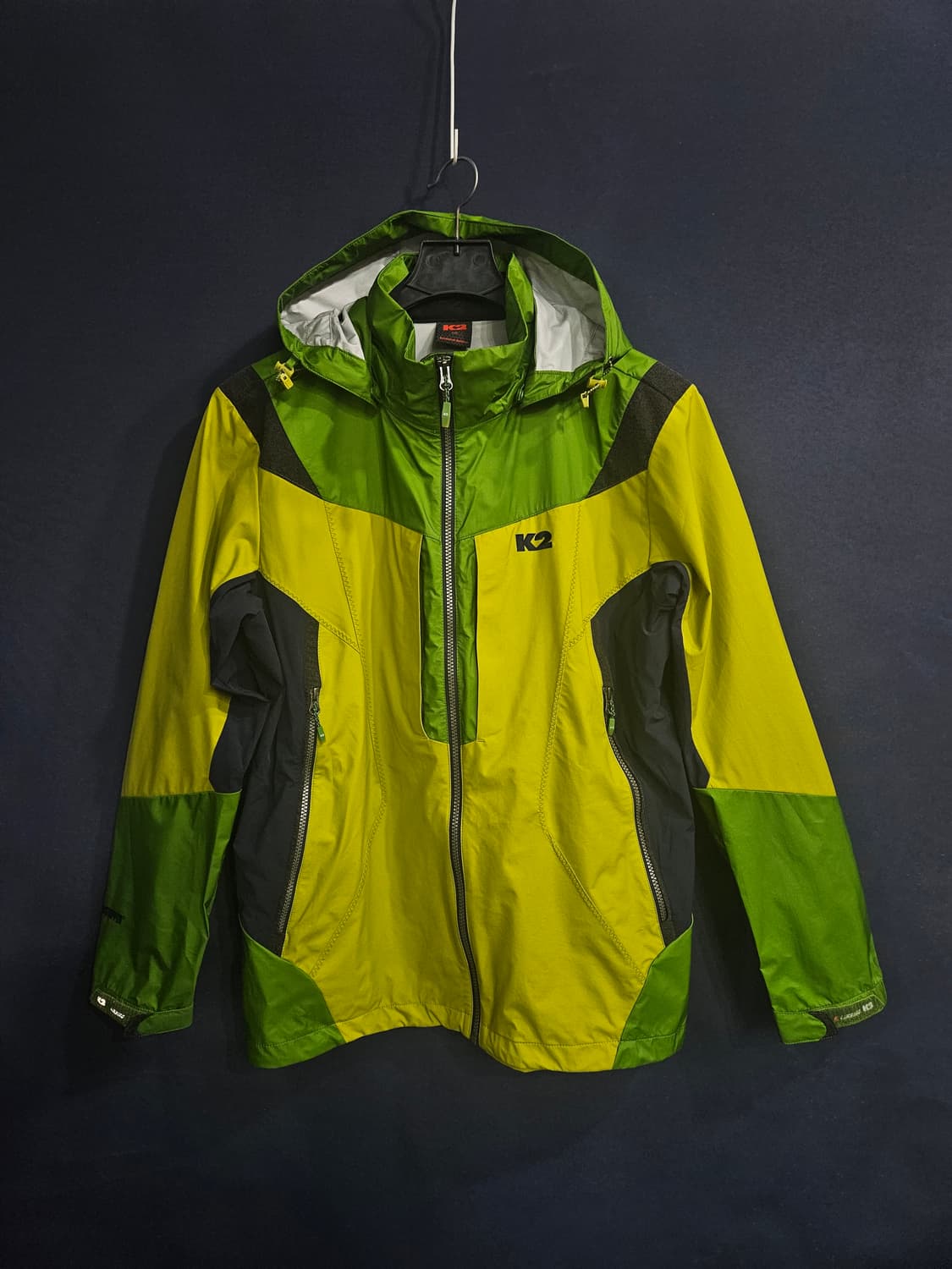 케이투 윈드스토퍼 배색 남성 110 등산복 바람막이 자켓  상품이미지1