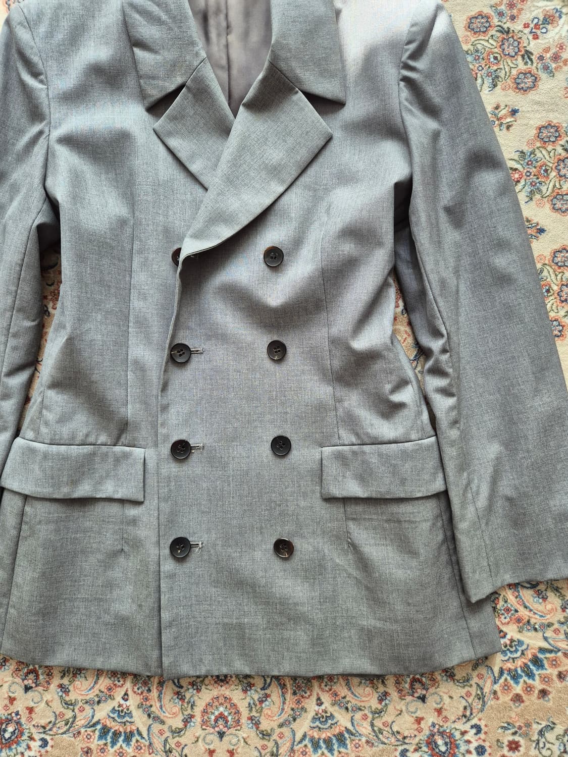 요지야마모토 더블 브레스티드 자켓 상품이미지2