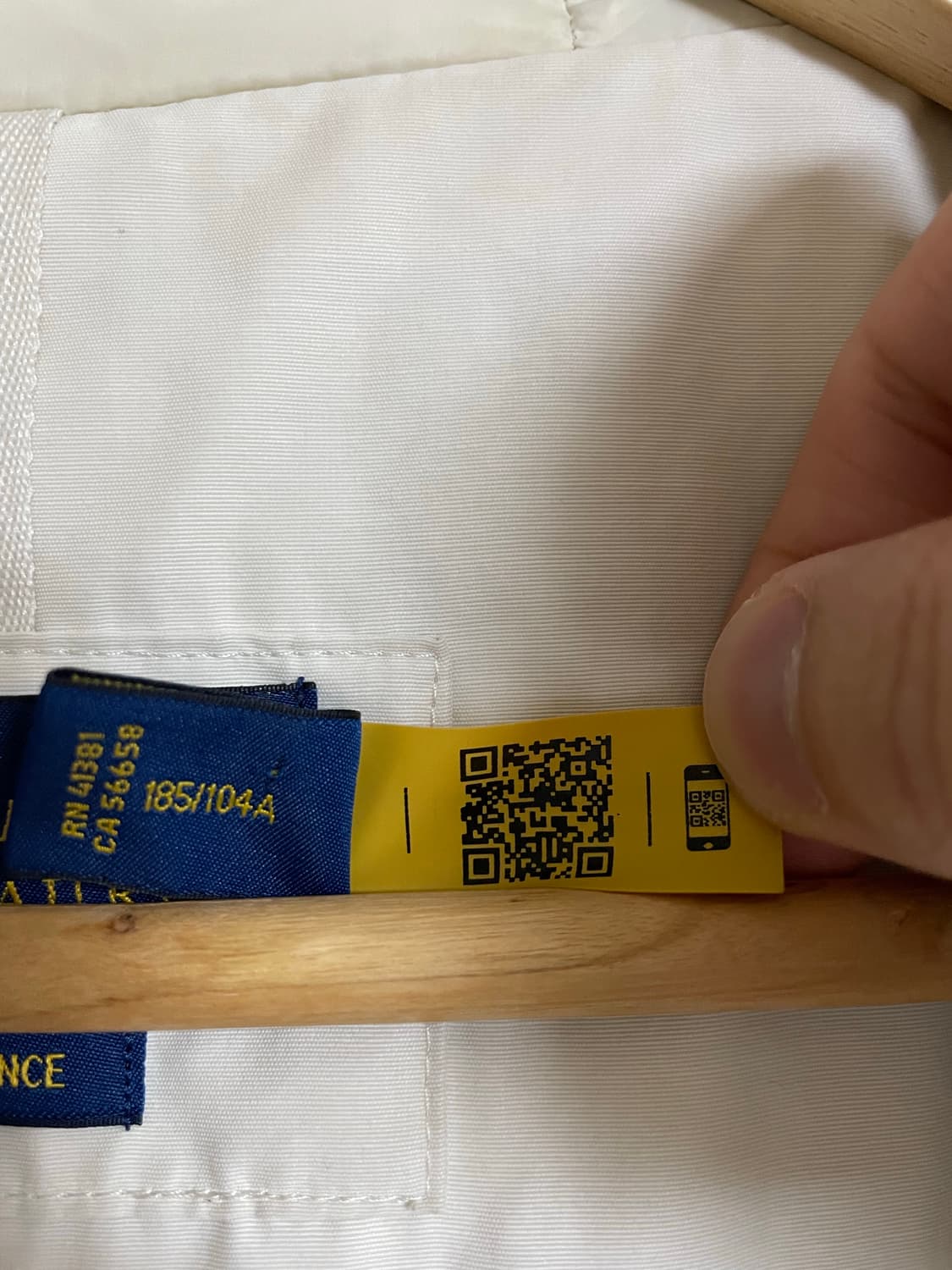 폴로 랄프로렌 경량패딩 점퍼XL(QR정품) 상품이미지3